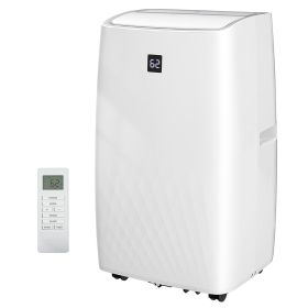 HOMCOM 12000 BTU Portable Air Conditioner, AC Unit with Cool, Dehumidifier, Fan, 550 Sq. ft, 24H Timer On Off, Window Kit