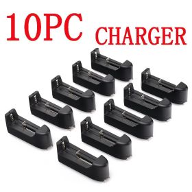 10 X US Smart Batteries Charger Li-ion Battery Charger For Rechargeable Battery US Plug (Option: 10PCS)